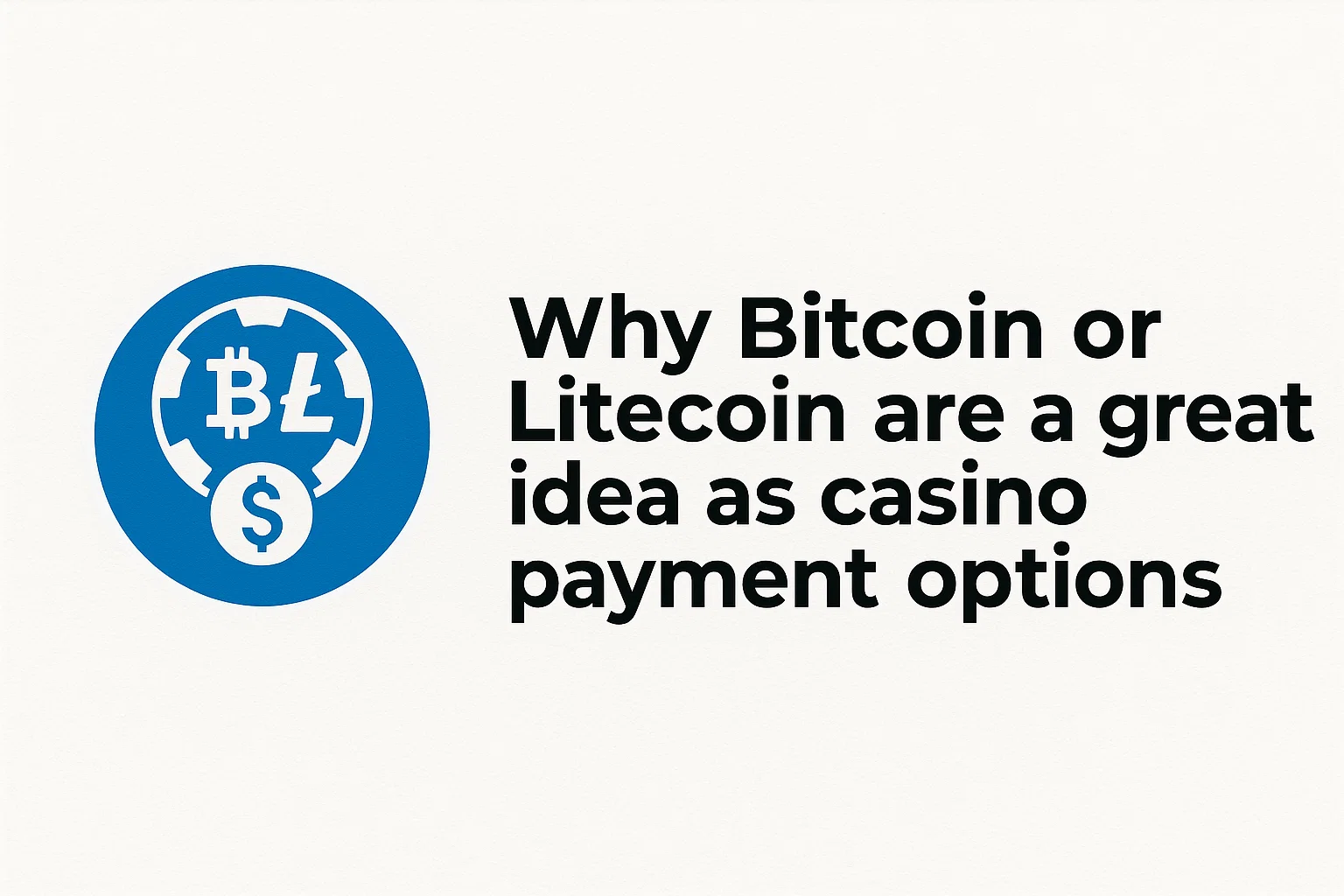 Why Bitcoin or Litecoin are a great idea as casino payment options